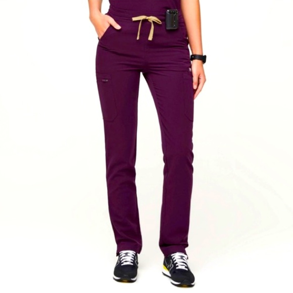 WOMAN’S DEEP PURPLE YOLA HIGH WAISTED SCRUB PANTS LIMITED EDITION